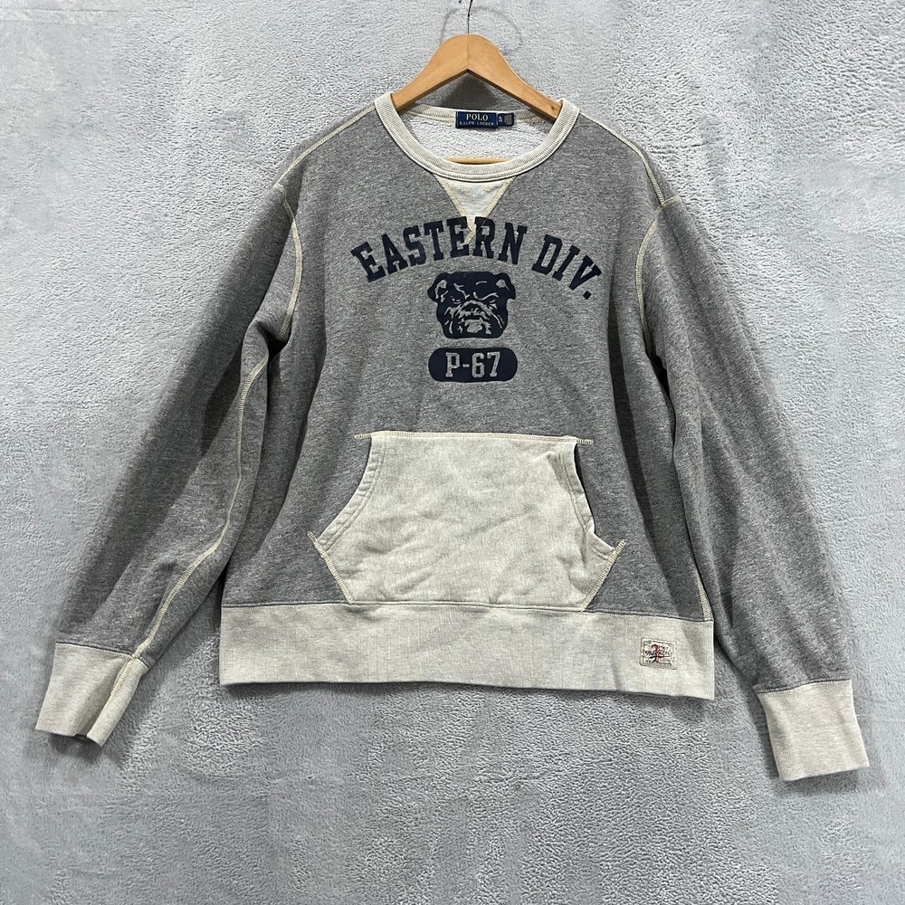 Polo Ralph Lauren Sweatshirt Mens XL Eastern Division Bulldogs Crewneck